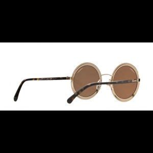 chanel round sunglasses ch4226 gold|CHANEL Metal Round Sunglasses 4226 Tortoise Gold.